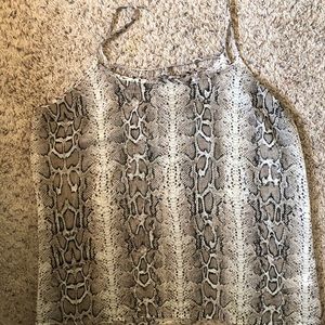 Maurices Snake Skin Tank